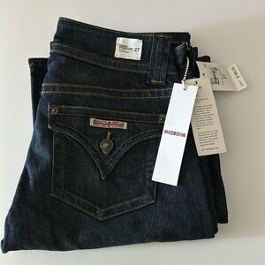 Hudson Midrise Signature Bootcut Jeans